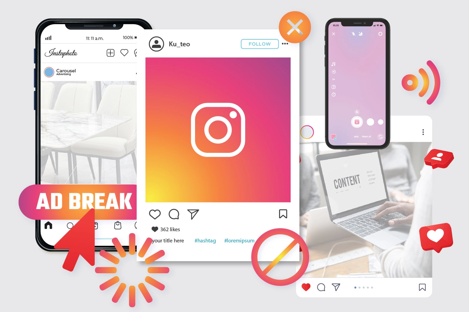 Quảng cáo không thể bỏ qua của Instagram