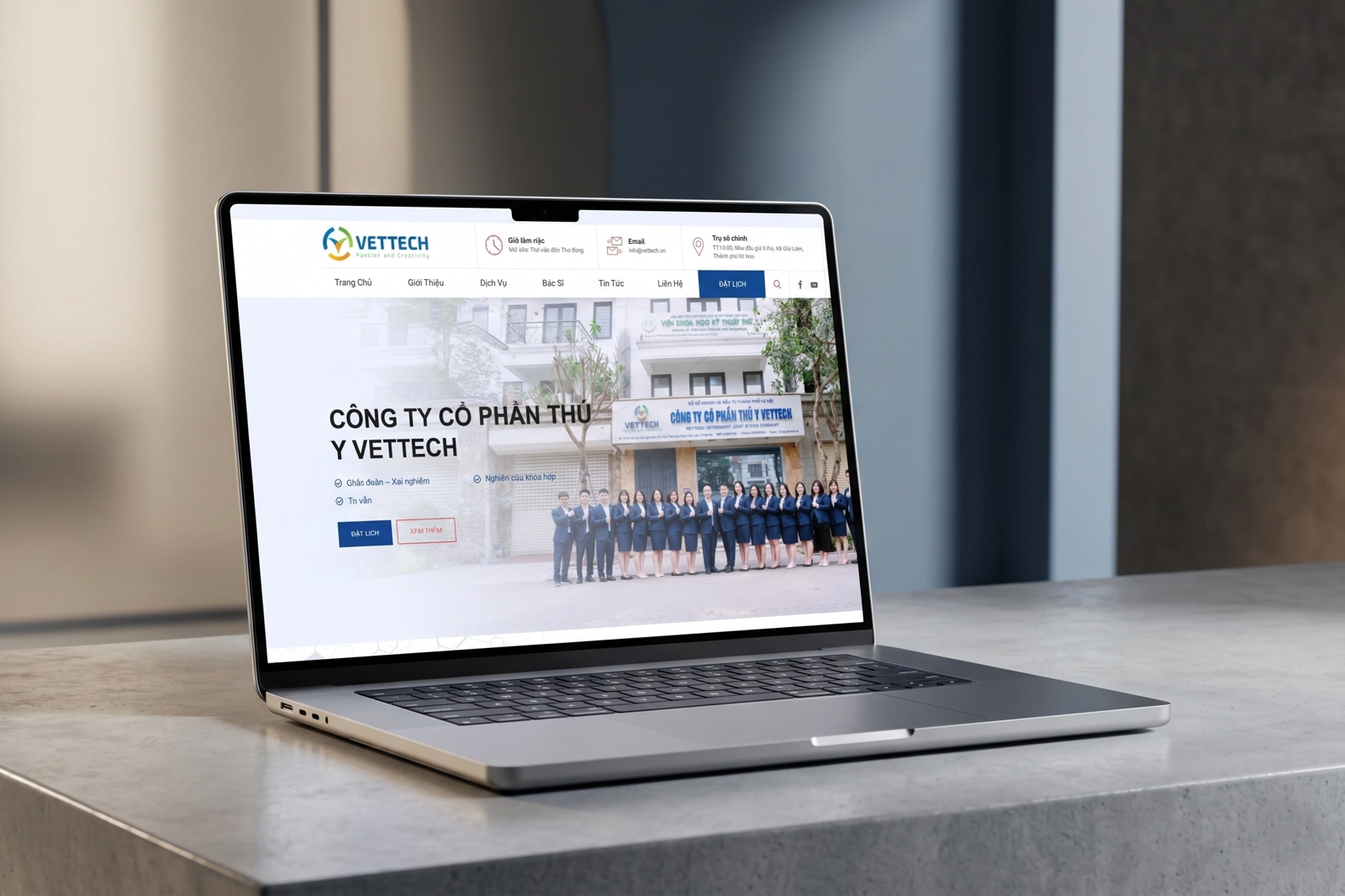 CÔNG TY CỔ PHẦN THÚ Y VETTECH