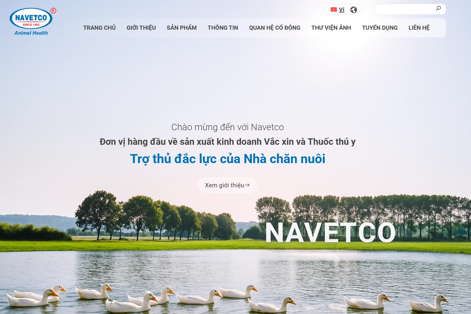 CÔNG TY CỔ PHẦN THUỐC THÚ Y TRUNG ƯƠNG NAVETCO